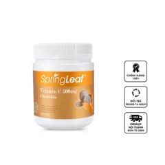 Viên ngậm (nhai) vitamin C 500mg SpringLeaf
