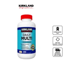 Vitamin tổng hợp Multivitamin Kirkland 500 viên