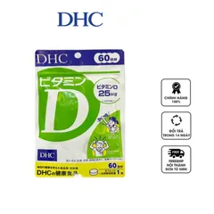 Viên uống bổ sung vitamin D DHC hỗ trợ miễn dịch