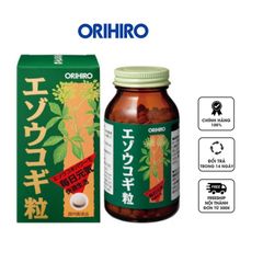 Viên hỗ trợ tăng cường miễn dịch Eleuthero Orihiro của Nhật