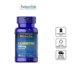 Viên uống giảm cân L-Carnitine 500 mg Puritan's Pride