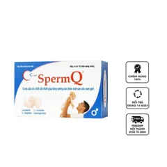 SpermQ hỗ trợ tăng khả năng thụ thai tự nhiên cho nam