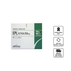 Viên uống EPL Capsules 250mg cải thiện sức khỏe gan nhiễm mỡ