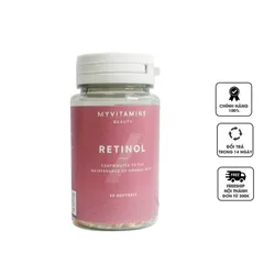 Viên uống Retinol Myvitamins Beauty hỗ trợ trẻ hóa da