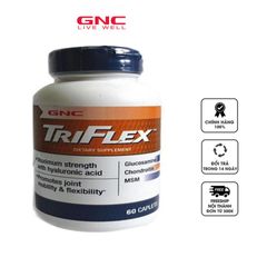 Viên uống glucosamine GNC Triflex của Mỹ hộp 60 viên