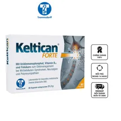 Viên uống Keltican Forte hỗ trợ người thoái hóa cột sống