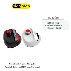 Tay cầm chơi game Liên Quân Joystick Sidotech MB01 - Phụ kiện gaming cho điện thoại, thiết kế nhỏ gọn, trải nghiệm mượt mà.