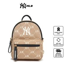 Balo MLB Dia Monogram JQD Mini Backpack New York Yankees 7ABKM012N-50BGS
