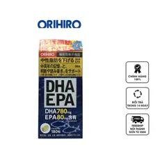 Viên uống DHA EPA Orihiro Nhật Bản 180 viên