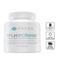 Viên uống hỗ trợ cải thiện mụn Navan TrueClear Skin Clarifying