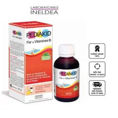 Siro Pediakid  bổ sung Fer + Vitamines B cho trẻ từ 6 tháng