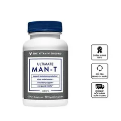 Viên uống hỗ trợ sinh lý nam The Vitamin Shoppe Ultimate Man-T