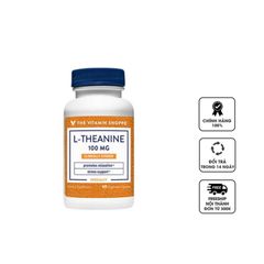 Viên uống The Vitamin Shoppe L-Theanine 100 MG giúp giảm mệt mỏi