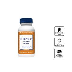 Đông trùng hạ thảo The Vitamin Shoppe Cordyceps 1040 MG