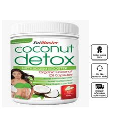 Viên uống giảm cân Naturopathica Fatblaster Coconut Detox 100 viên