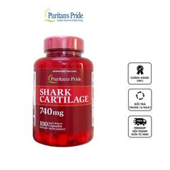 Sụn vi cá mập Shark Cartilage Puritan's Pride 740mg