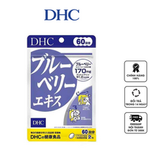 Viên uống bổ mắt DHC Blueberry Extract 60 ngày
