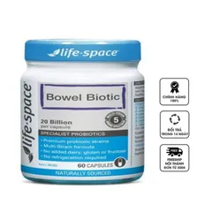 Men vi sinh Bowel Biotic Life Space cho người lớn