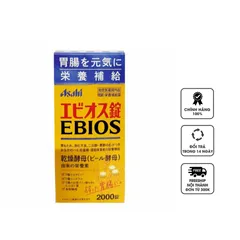 Viên uống hỗ trợ tiêu hóa Asahi Ebios Nhật Bản