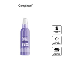 Xịt khoáng Compliment Aqua Spray 99% hỗ trợ cấp ẩm, phục hồi