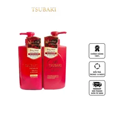 Bộ gội xả Tsubaki Premium Moist hỗ trợ dưỡng tóc mềm mượt