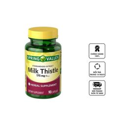 Viên uống Spring Valley Milk Thistle 175mg của Mỹ