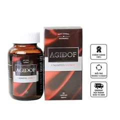 Agidof -  Viên uống cải thiện sinh lý, giúp quý ông thêm sung mãn