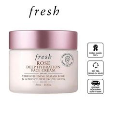 Kem dưỡng ẩm Fresh Rose Deep Hydration Face Cream