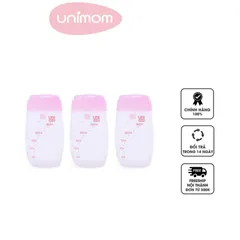 Set 3 bình trữ sữa Unimom UM872170 150ml