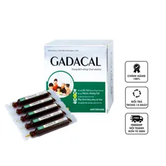Siro Gadacal hỗ trợ bổ sung vitamin, khoáng chất