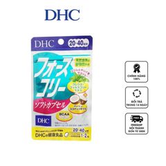 Viên uống DHC dầu dừa 20 ngày của Nhật hỗ trợ cải thiện cân nặng