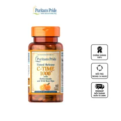 Vitamin C 1000 mg with Rose Hips Timed Release của Puritans Pride