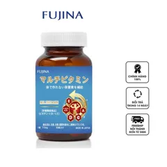 Viên bổ sung vitamin tổng hợp Multi Vitamin Fujina của Nhật