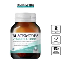Viên uống vitamin A 5000IU Blackmores hỗ trợ thị lực