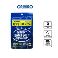 Viên uống hỗ trợ tăng cường thị lực Orihiro Lutein Plus