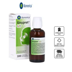 Siro Sinupret Saft hỗ trợ cải thiện đường hô hấp trên