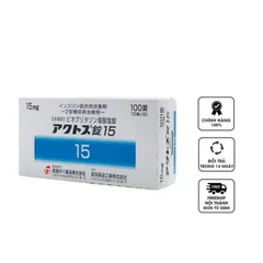 Viên uống hỗ trợ tiểu đường Takeda Actos Tablets 15 Của Nhật