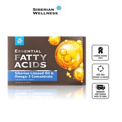 Fatty Acids Siberian Linseed Oil Omega-3 Concentrate hỗ trợ tim mạch