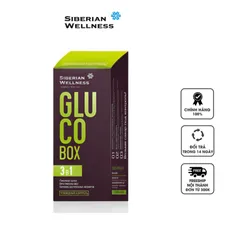 Viên uống hỗ trợ cải thiện đường huyết Siberian Gluco Box