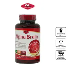 Viên uống Alpha Brain hỗ trợ cải thiện trí nhớ