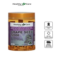 Tinh chất hạt nho Grape Seed 12000 Healthy Care