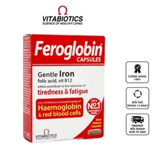 Sắt Feroglobin B12 dạng viên hỗ trợ duy trì sức khỏe