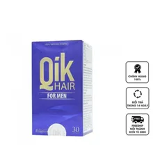 Viên uống Qik(For Men) hỗ trợ giảm rụng tóc cho nam