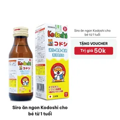 [Tặng Voucher 50K] Siro ăn ngon Kodoshi cho bé từ 1 tuổi
