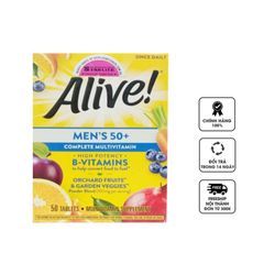 Vitamin tổng hợp nam giới Trên 50 Tuổi Alive Men's 50+