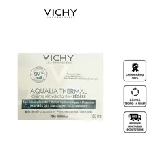 Kem dưỡng ẩm cho da thường và da khô Vichy Aqualia Thermal Light
