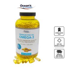 Dầu cá Omega 3 Ocean's Essentials Premium Fish Oil 1000mg