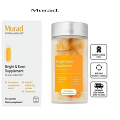 Viên Uống Chống Nắng Murad Bright & Even Supplement 60 Viên