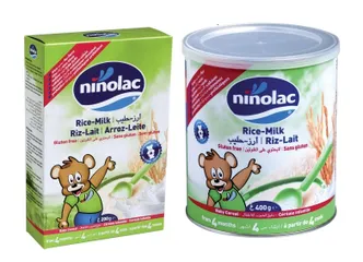 Bột ăn dặm Ninolac cho trẻ trên 4 tháng tuổi