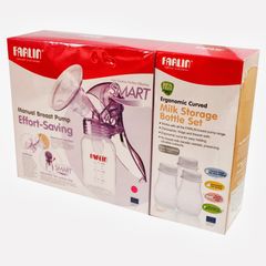 Máy Hút Sữa Farlin BF-670A Bằng Tay - Giúp Mẹ Hút Sữa Hiệu Quả, Êm Ái, Nhập Khẩu Đài Loan, Tiện Lợi Cho Mẹ Và Bé
